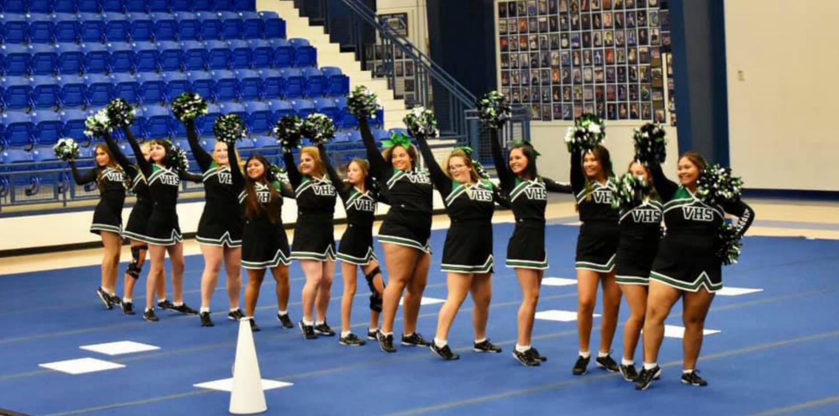 Varnum High School Cheerleaders Participate in OSSAA Game Day