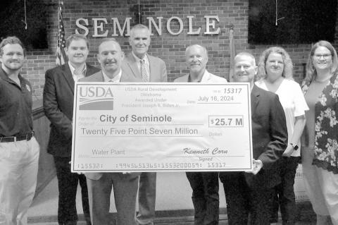 City of Seminole Receives $30 Million From USDA