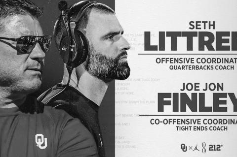 Venables Names Littrell Offensive Coordinator, Finley Co-Coordinator ...