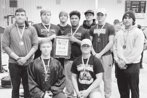 Strother Yellowjacket Powerlifting Team Win